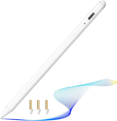 Stylus Pen for Apple iPad Pencil - Pen for iPad 9th 8th 7th 6th Gen Palm Rejection for Apple Pencil 2nd Generation Compatible 2018-2022 iPad Mini 6th 5th iPad Air 5th 4th 3rd iPad Pro 11-12.9 Inch